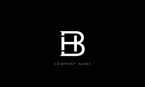 BH, HB, BH, Letters Logo Monogram