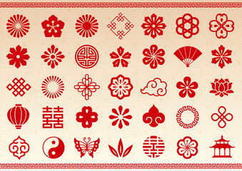 中華アイコンセット © clasikka