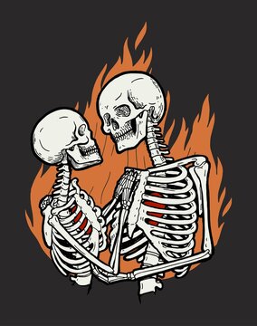 Skeleton Couple Images  Browse 6233 Stock Photos Vectors and Video   Adobe Stock