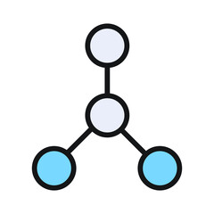 Share network Isolated Vector icon which can easily modify or edit

