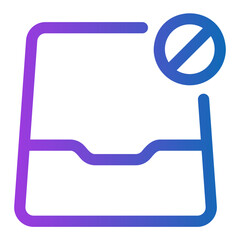 block gradient icon