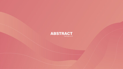 Abstract pink fluid shape modern background with copy space, vector.