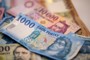 HUF Forint - Forintscheine - die ungarische Währung