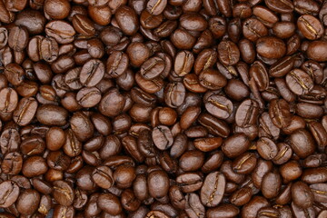 full frame coffee beans background