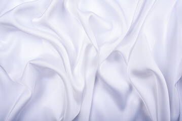 white silk background