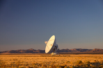 Very Large Array satellite dish in New Mexico