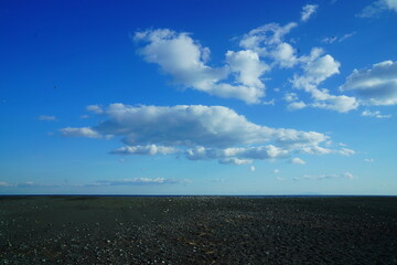 酒匂海岸の空　神奈川