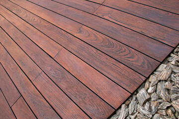 Teak wood texture background , teakwood decking