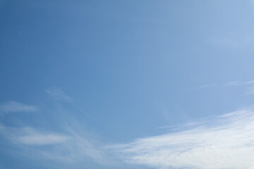 blue sky with clouds