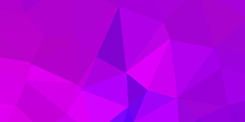 Dark purple vector gradient polygon texture.