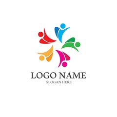 Fototapeta premium Community, network and social icon