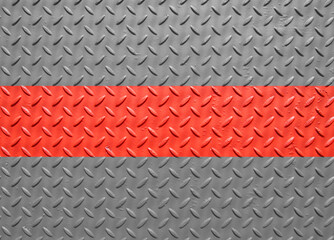 red grey with grey red stripe industrial metal plate with industrial diamond flooring pattern grip texture grey stripe industrial metal plate with industrial diamond flooring pattern grip texture