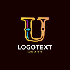 letter U logo
