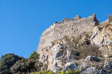 Naklejka premium ruins of the castle
