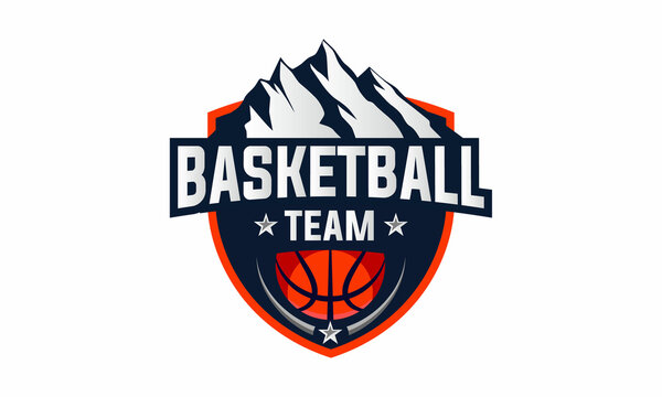 Basketball Club Logo Championship Logo American Logo Vector Illustration