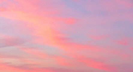 Sunset sky for background or sunrise and cloud in the evening. - 484920478