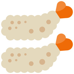 tempura flat icon