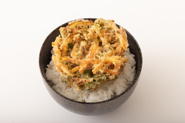 野菜のかき揚げ丼
