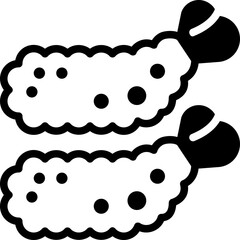 tempura solid line icon