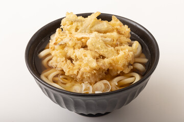 ごぼうかき揚げうどん