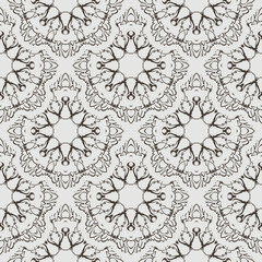 Vector seamless retro pattern background.