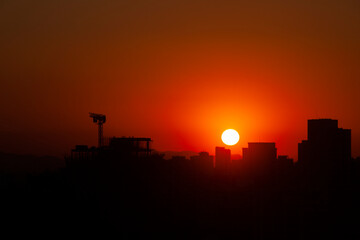 Vista da regi&atilde;o da Avenida Paulista em S&atilde;o Paulo - Brasil