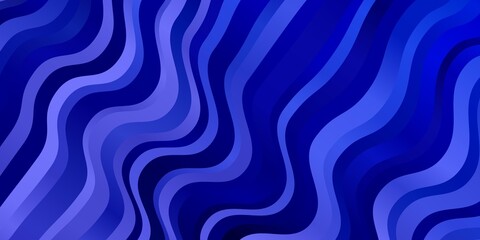 Obraz premium Light Pink, Blue vector texture with wry lines. Abstract illustration with bandy gradient lines. Pattern for websites, landing pages.