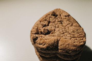 oatmeal heart shaped cookies