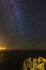Milkyway Above La Palma Coast