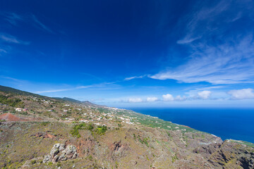Fototapeta na wymiar San Bartolome Coastline View, La Palma, Spain