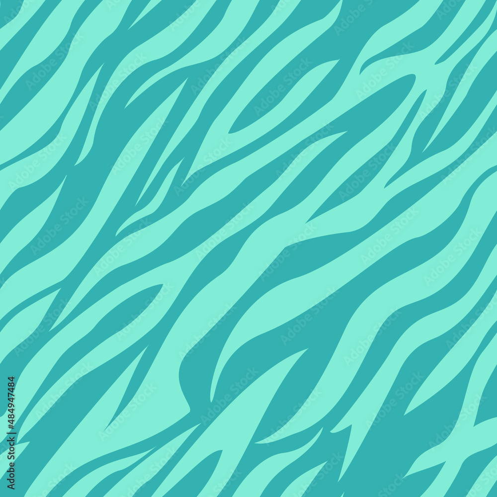 Aufkleber seamless tiger pattern. abstract background of stripes. print on fabric and textiles. endless tiger 