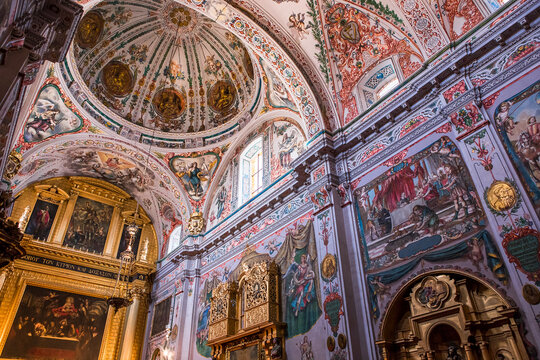 frescoe in hospital de los venerables, Seville, spain