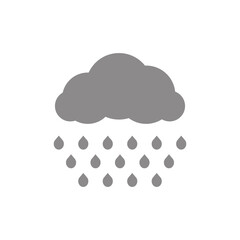 Cloud rain icons vector illustration