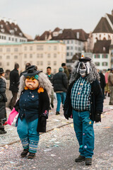 Obraz premium Karneval in Basel 