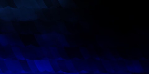 Fototapeta premium Dark BLUE vector texture with colorful hexagons.