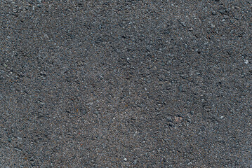 Texture of gray dry asphalt