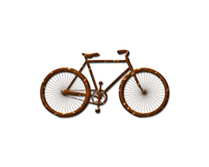 Bicycle Biker Cycle symbol Cookies chocolate icon logo illustration