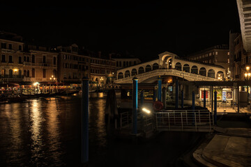 Ponte di Rialto Venezia - obrazy, fototapety, plakaty
