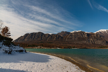 Castel San Vincenzo, Molise. The lake