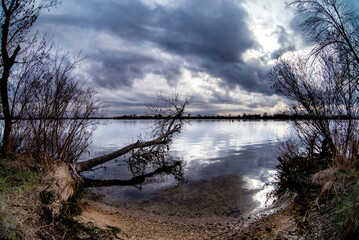 River Landscapes at different times of the day