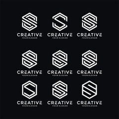 S logo template collection