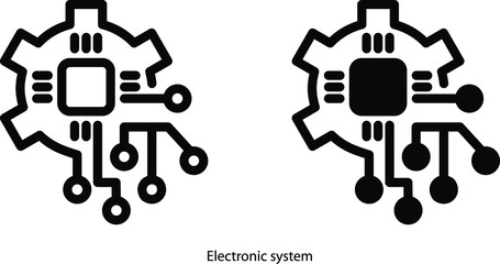 Electronic data processing system  icon