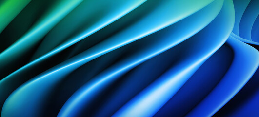 Obraz premium Abstract wave 3D rendering background. An elegant backdrop element with curves