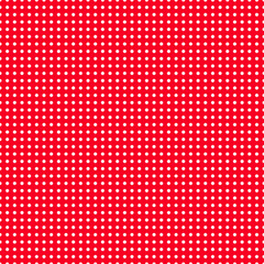 Red and white polka dot texture as background  © Irina