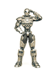 space knight is saluting you