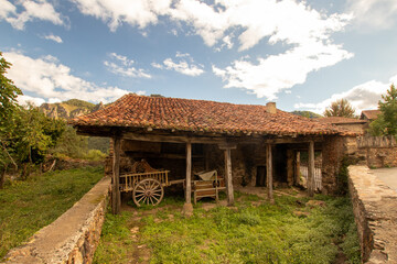 Beautiful mountain village