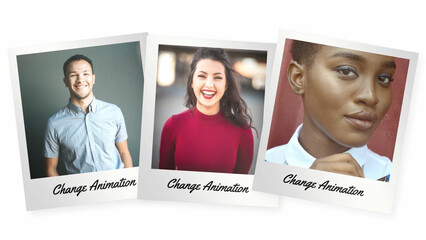 Instant Film Polaroid Picture Effect Template