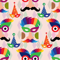 Purim Carnival pattern 6