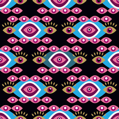 Naklejka premium Eye pattern 6