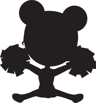 recommend clip art: cheerleader silhouette